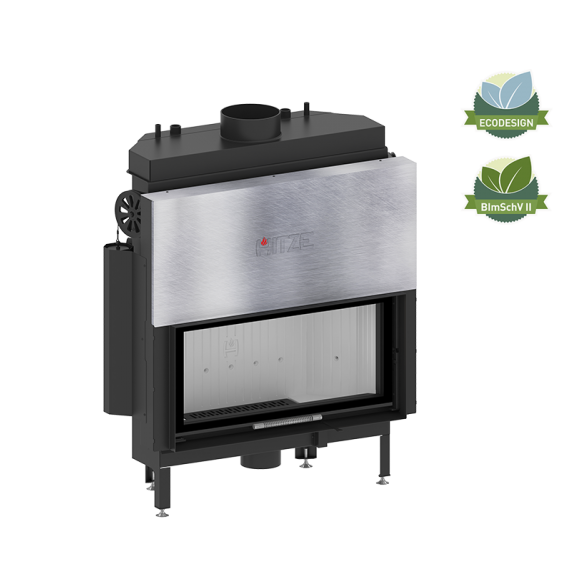 Hitze Albero vattenmantlad braskamin Alaqs