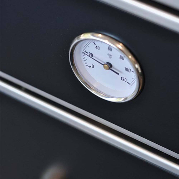 RTVE90 kökspanna rostfri med glaskeramikhäll