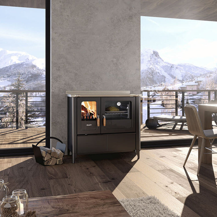 Rizzoli vedspis N94 Stål Svart