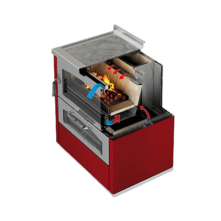 Wamsler vedspis K60