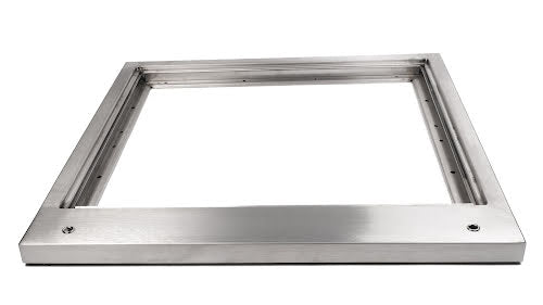 HÄLLRAM ROSTFRI K118CL (MED HÅL FÖR HÄLLSTÅNG)